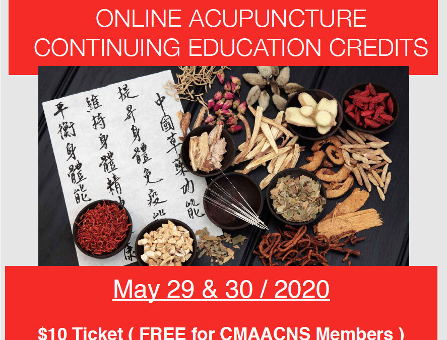FREE Online CEU -May 29-30th